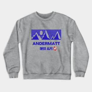 Andermatt, Switzerland Crewneck Sweatshirt